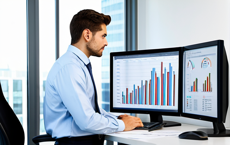 전산세무회계와 기업 회계의 차이 - Skattebokföring (Tax Accounting)**

"A professional accountant working at a tidy desk, surrounded by...